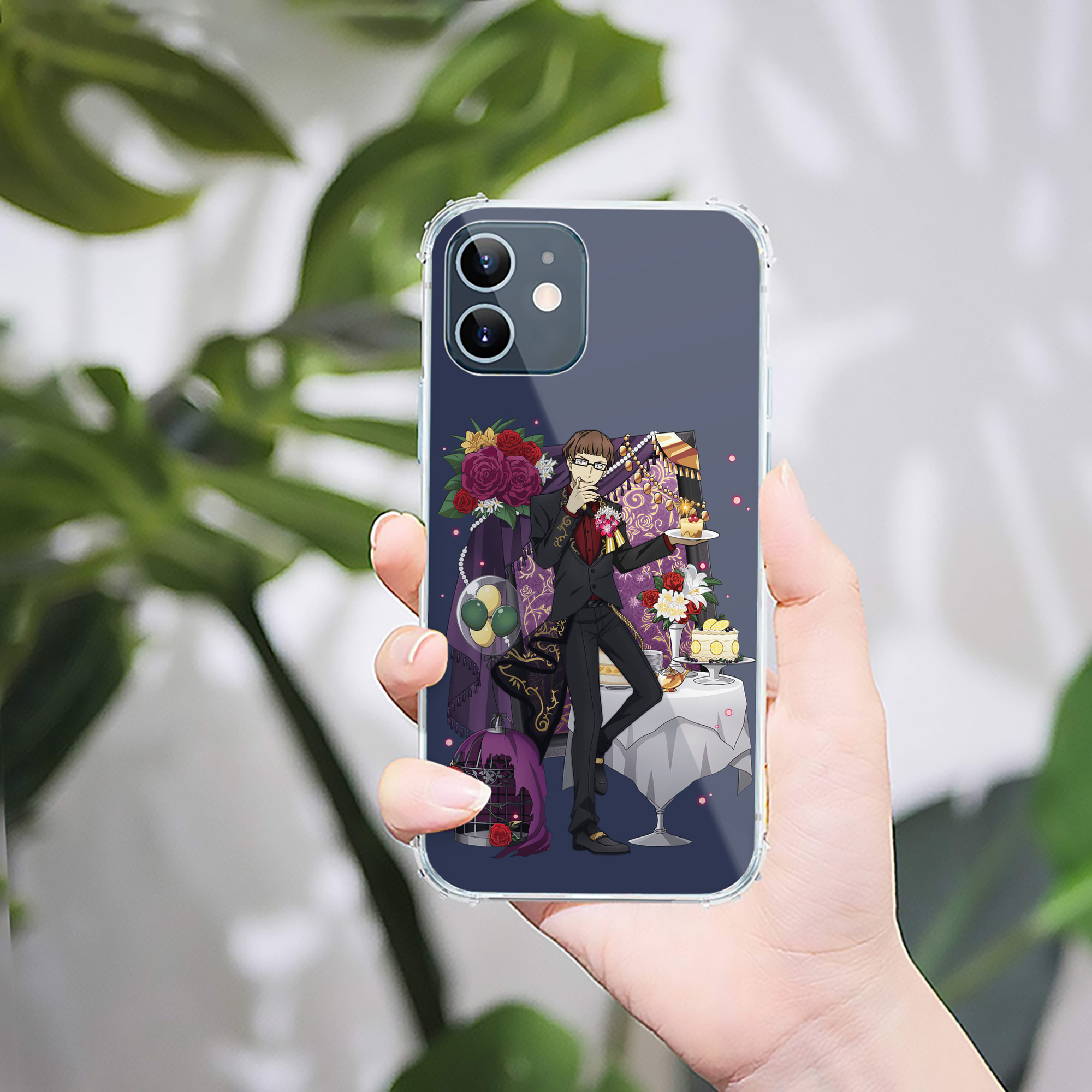 （画像用） 文豪ストレイドッグス Bungo Stray Dogs 【iPhone 12シリーズ対応】透明スマホケース（クリアソフトケース）